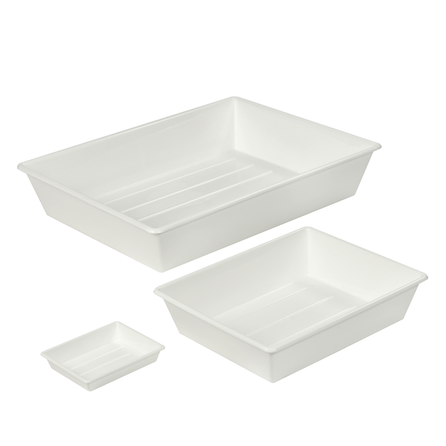 Laboratory tray PP 180x230x42 mm